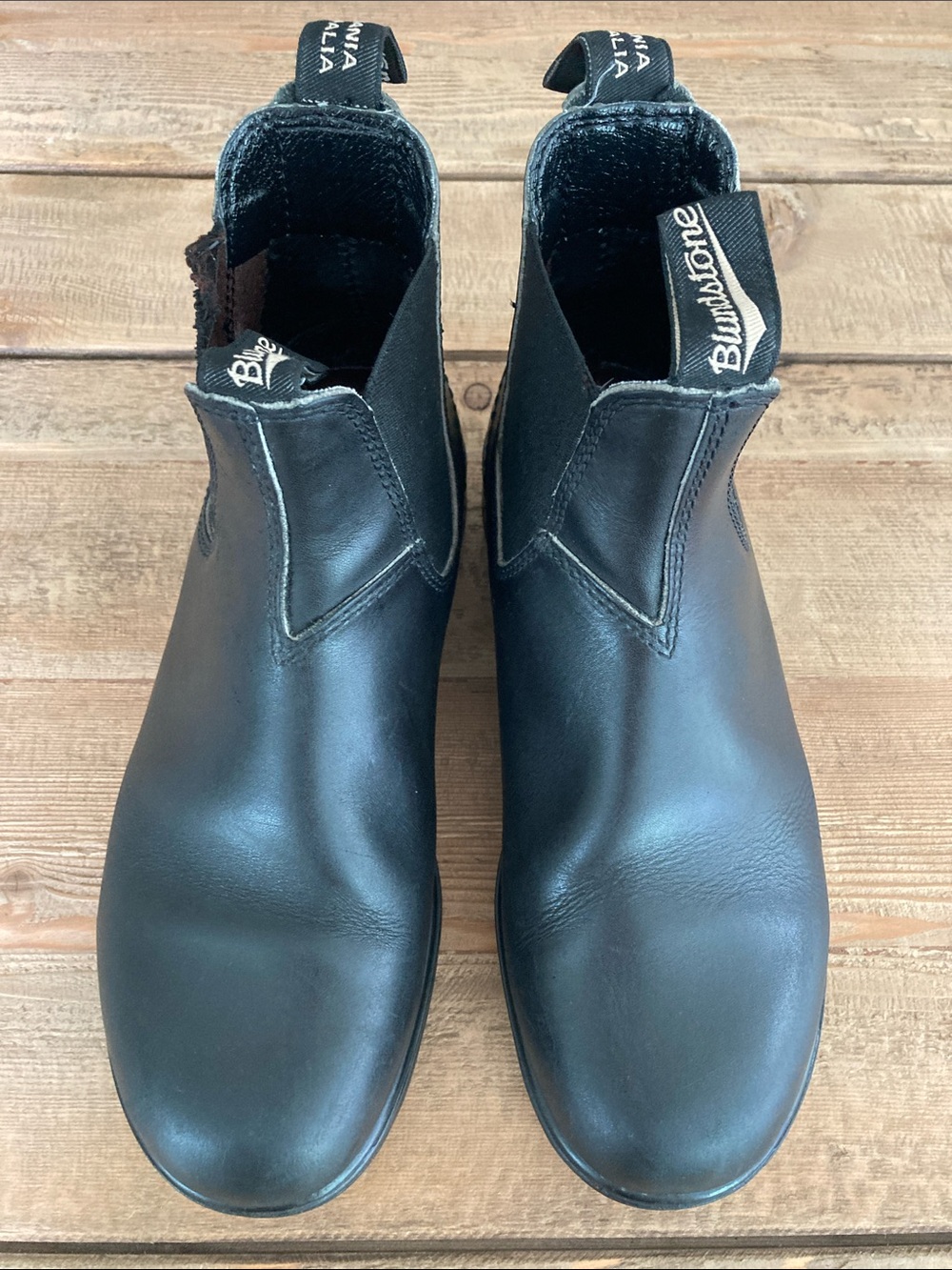 Blundstone Matte Black Chelsea Boots - size 9.5 - Picture 3 of 8